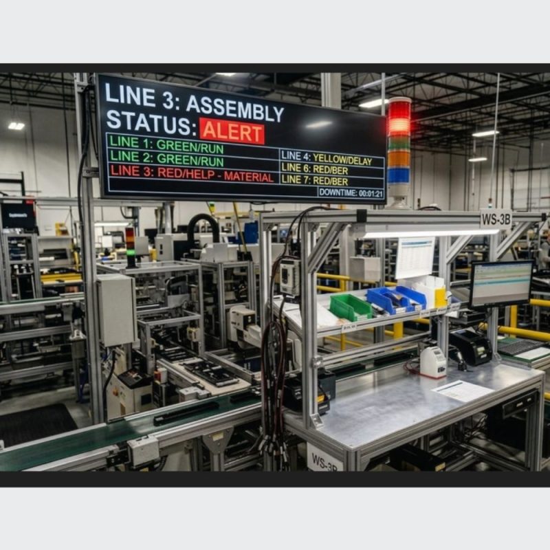 Andon system – Bluemech Engineering