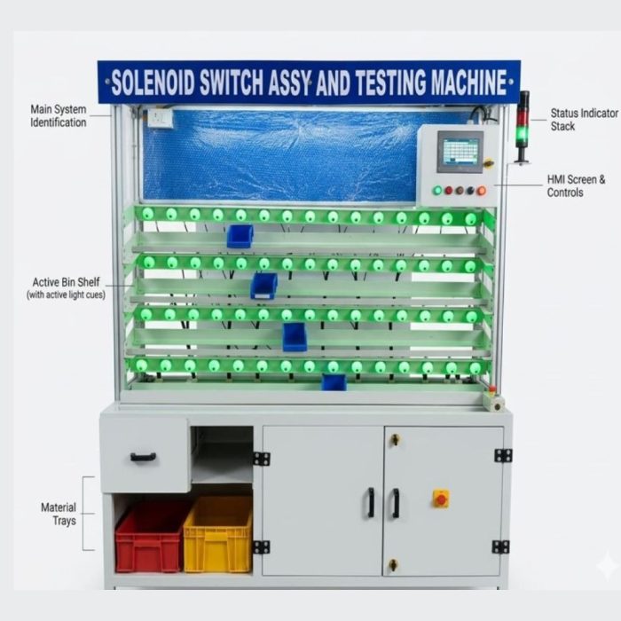 Pick-to-light sensor application – Bluemech Engineering