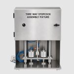Thre Way Stopcock Assembly Fixture